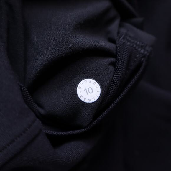 LULULEMON On The Fly Pant 28" Black Mid Rise Lightweight Ankle Length Women's 10 - Picture 11 of 11